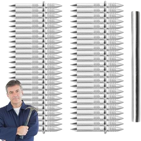 Bezszwowe gwoździe dwugłowe