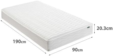 Sprężynowy Bonnel biały